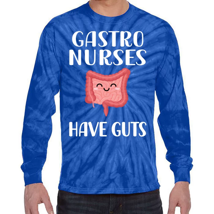 Funny Gastro Nurse Endoscopy Gastroenterology Nurse Gift Tie-Dye Long Sleeve Shirt