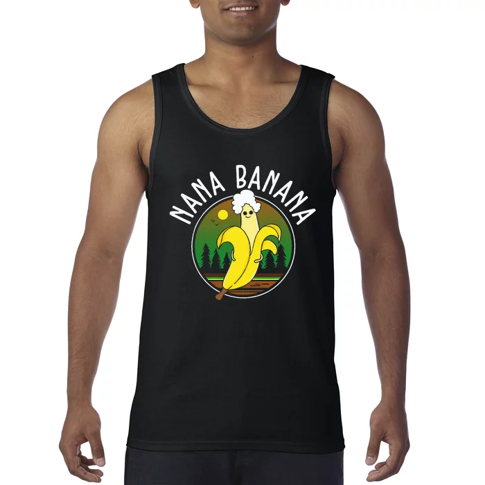 Funny Gift Nana Banana Gift Tank Top