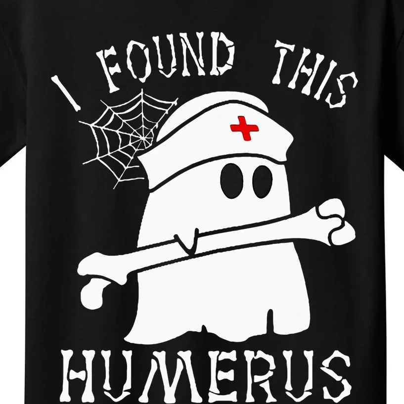 Funny Ghost Nurse Halloween Costume Kids T-Shirt