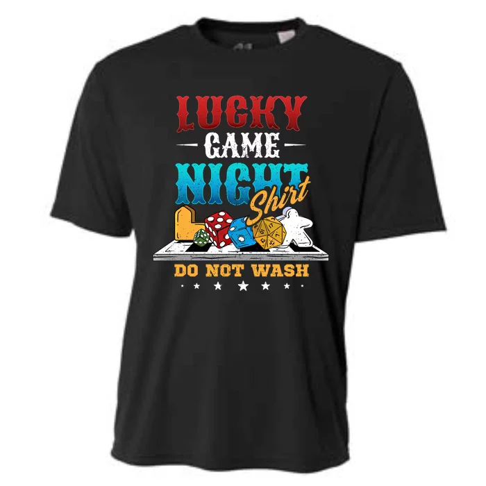 Family Game Night Cute Gift Funny Lucky Game Night Cute Gift Cooling Performance Crew T-Shirt