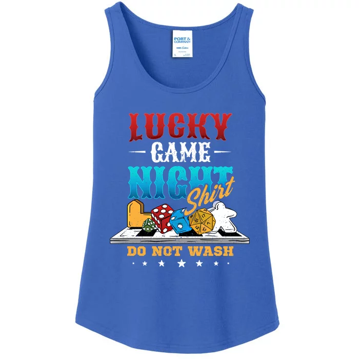 Family Game Night Cute Gift Funny Lucky Game Night Cute Gift Ladies Essential Tank