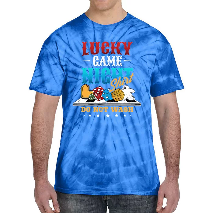 Family Game Night Cute Gift Funny Lucky Game Night Cute Gift Tie-Dye T-Shirt