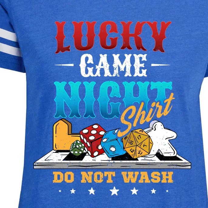 Family Game Night Cute Gift Funny Lucky Game Night Cute Gift Enza Ladies Jersey Football T-Shirt