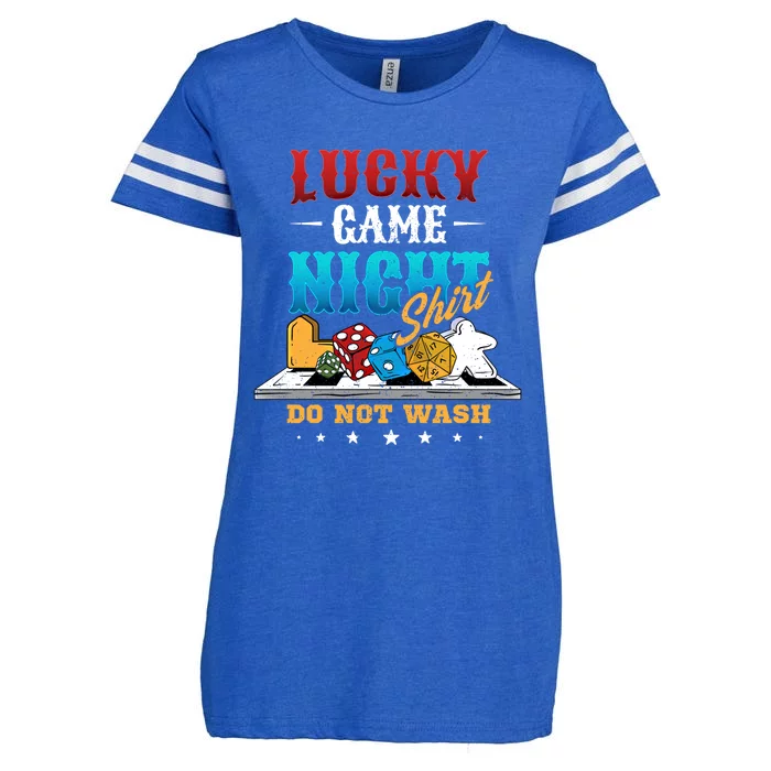 Family Game Night Cute Gift Funny Lucky Game Night Cute Gift Enza Ladies Jersey Football T-Shirt