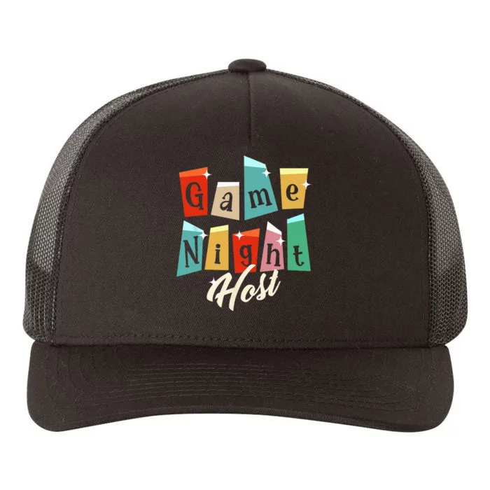 Family Game Night Game Night Host Yupoong Adult 5-Panel Trucker Hat