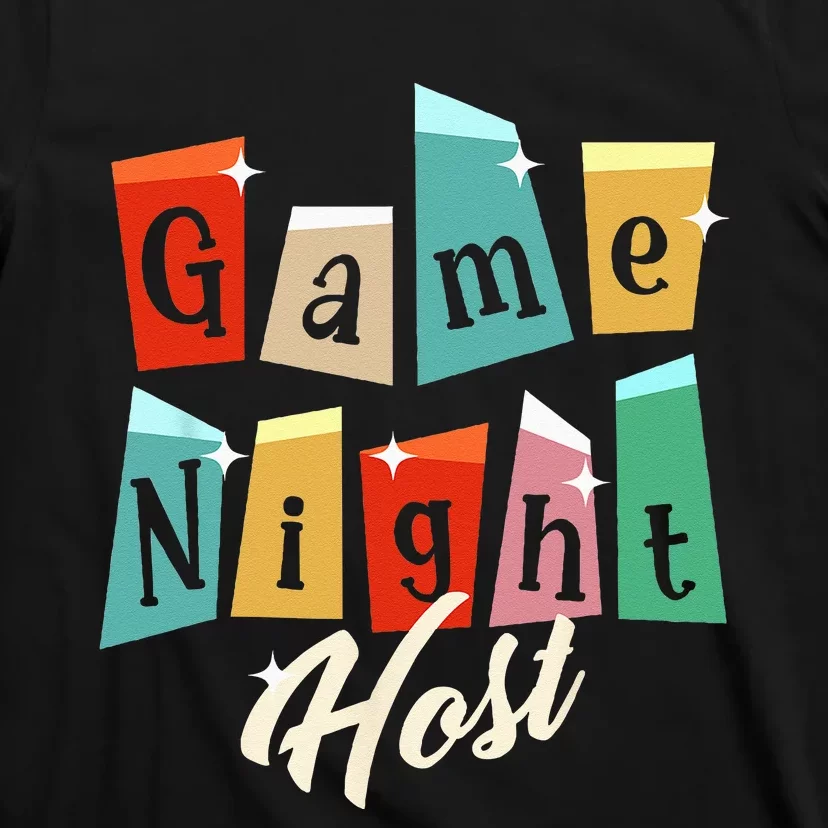 Family Game Night Game Night Host T-Shirt