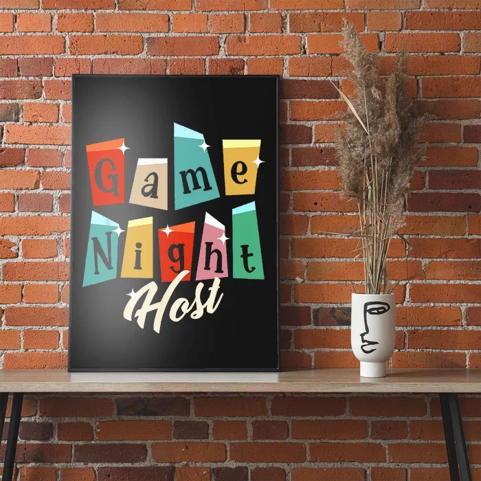 Family Game Night Game Night Host Poster