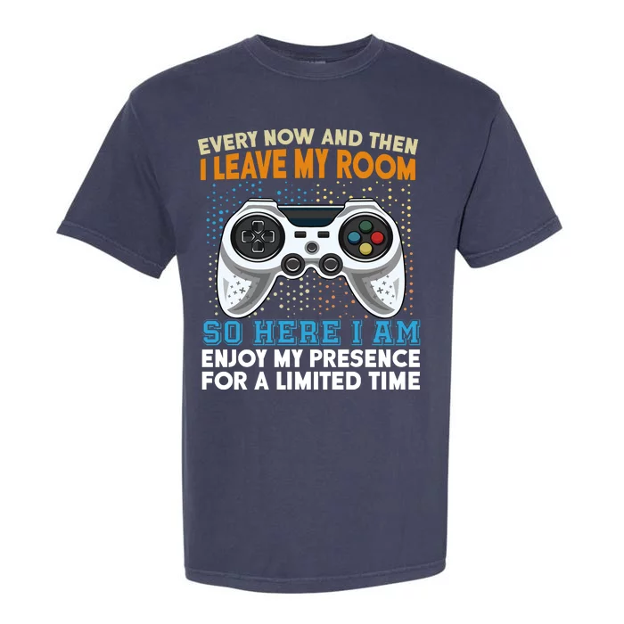 Funny Gamer Nerd Gaming Garment-Dyed Heavyweight T-Shirt