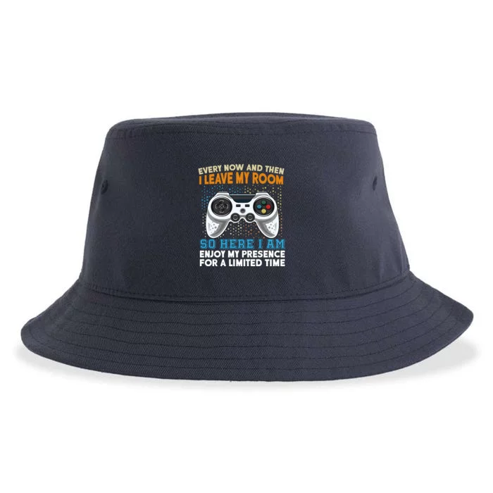 Funny Gamer Nerd Gaming Sustainable Bucket Hat