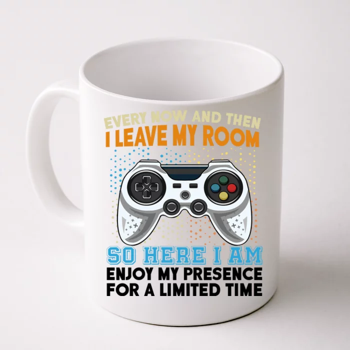 Funny Gamer Nerd Gaming Front & Back Coffee Mug