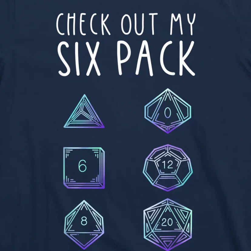 Funny Gamer, Nerdy Gamer, Check Out Six Pack T-Shirt