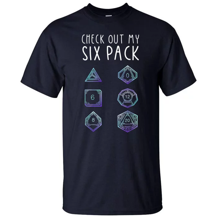 Funny Gamer, Nerdy Gamer, Check Out Six Pack Tall T-Shirt