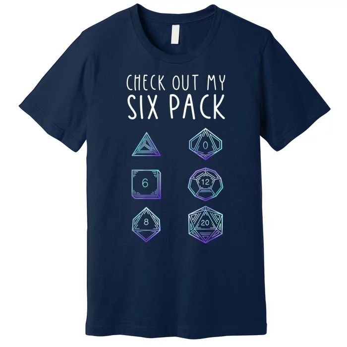 Funny Gamer, Nerdy Gamer, Check Out Six Pack Premium T-Shirt