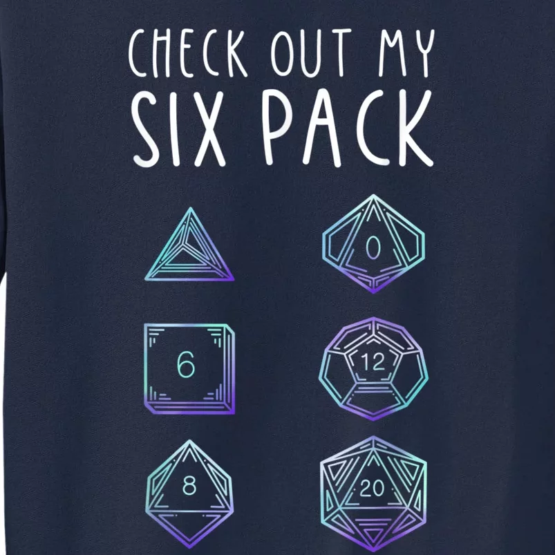 Funny Gamer, Nerdy Gamer, Check Out Six Pack Tall Sweatshirt