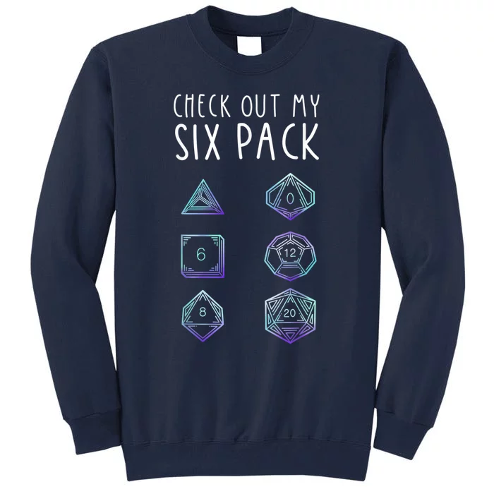 Funny Gamer, Nerdy Gamer, Check Out Six Pack Tall Sweatshirt