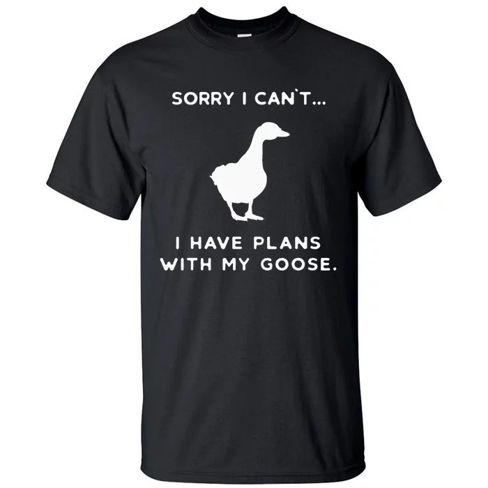 Funny Goose Outfit Geese Poultry Farm Xmas Party Christmas Tall T-Shirt