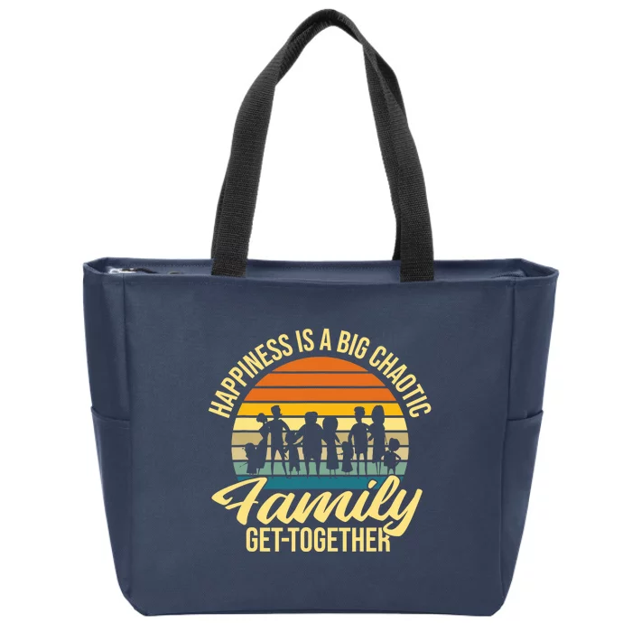 Funny Group Outfit Big Family Reunion Family Party Zip Tote Bag