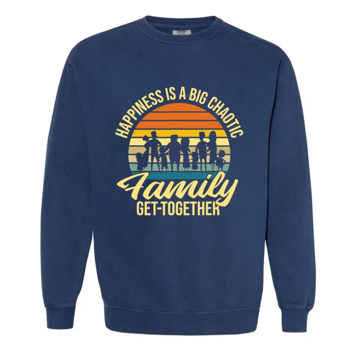 Funny Group Outfit Big Family Reunion Family Party Garment-Dyed Sweatshirt