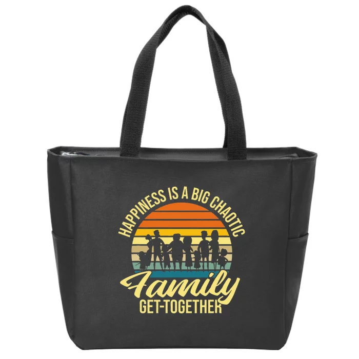 Funny Group Outfit Big Family Reunion Family Party Zip Tote Bag