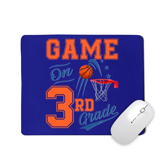 Funny Games On Third Grade Basketball Back To School Gift Mousepad