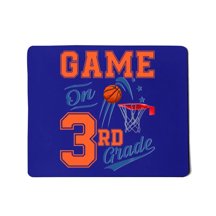 Funny Games On Third Grade Basketball Back To School Gift Mousepad