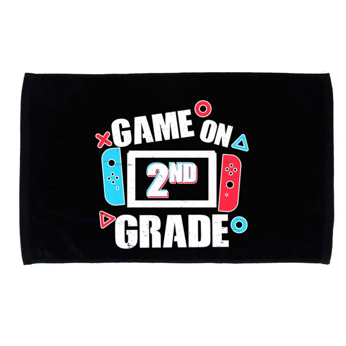 Funny Game On 2nd Second Grade Microfiber Hand Towel