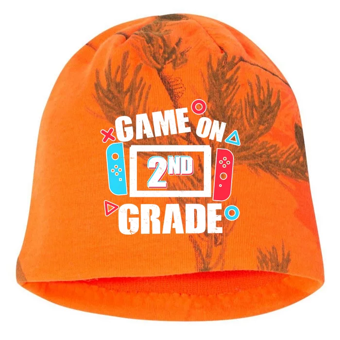 Funny Game On 2nd Second Grade Kati - Camo Knit Beanie