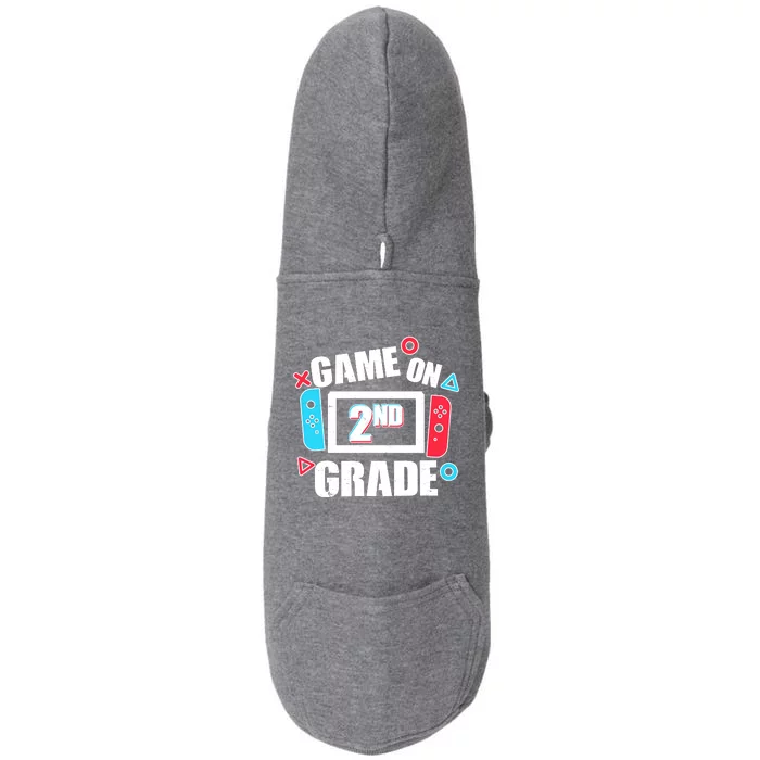 Funny Game On 2nd Second Grade Doggie 3-End Fleece Hoodie