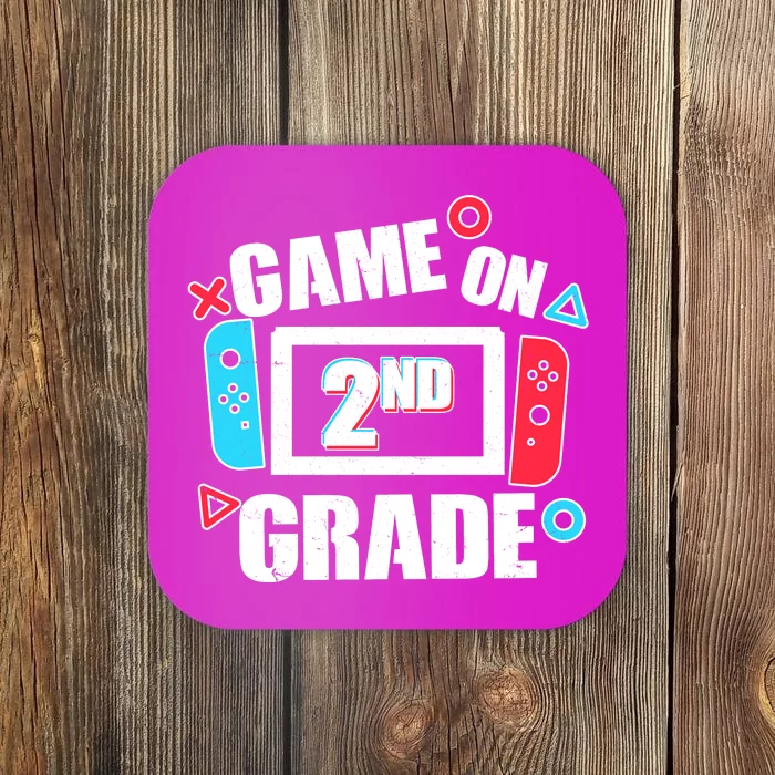 Funny Game On 2nd Second Grade Coaster