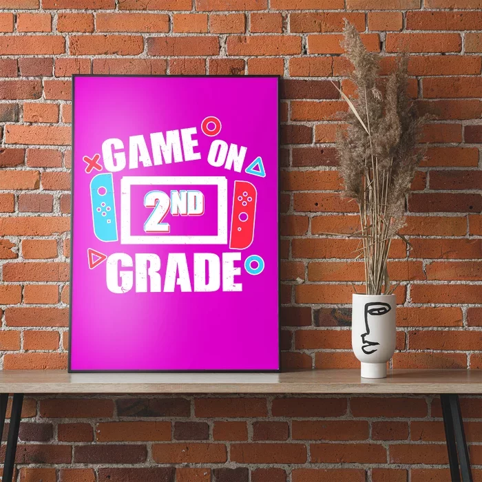 Funny Game On 2nd Second Grade Poster