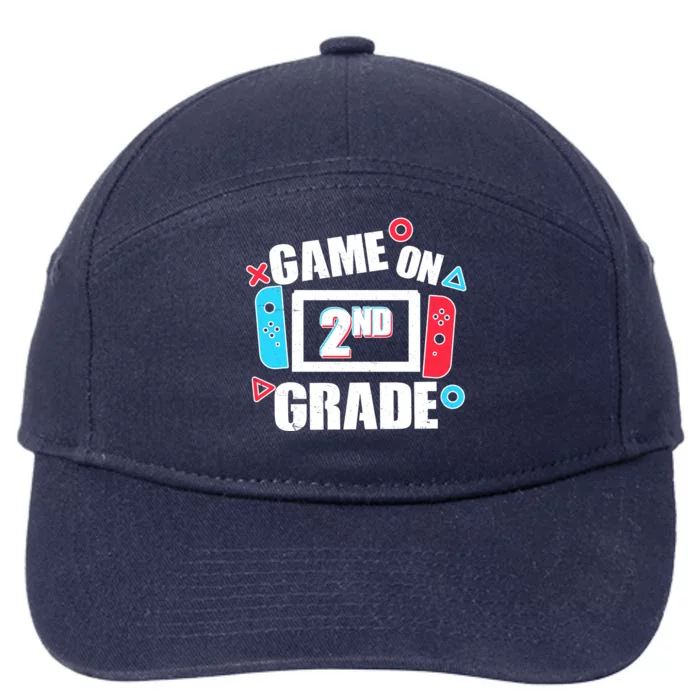 Funny Game On 2nd Second Grade 7-Panel Snapback Hat