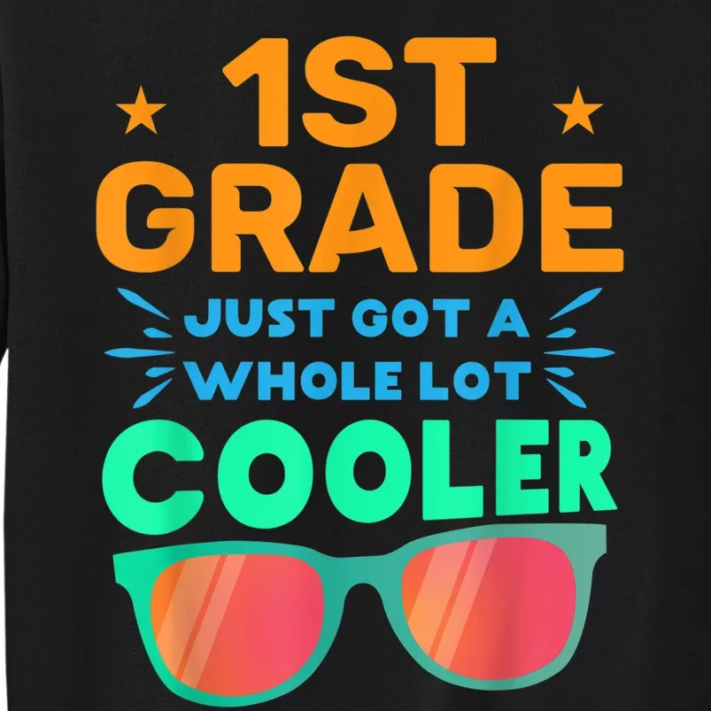 First grader outfit back to school gift for 1st grade Sweatshirt