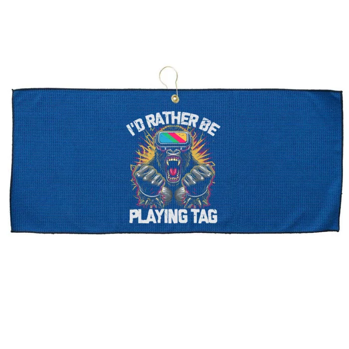 Funny Game Outfits Large Microfiber Waffle Golf Towel