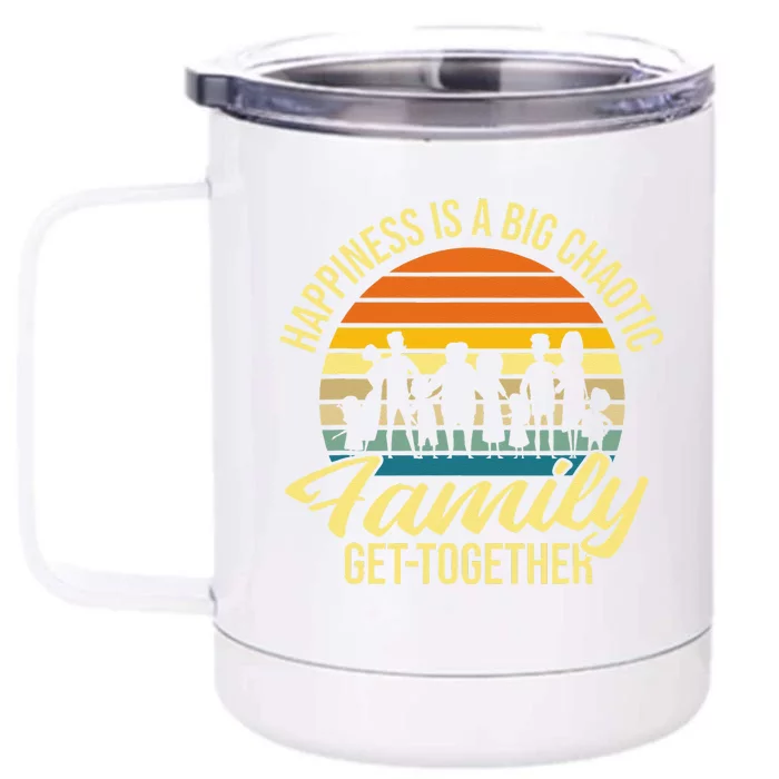 Funny Group Outfit Big Family Reunion Family Party Front & Back 12oz Stainless Steel Tumbler Cup