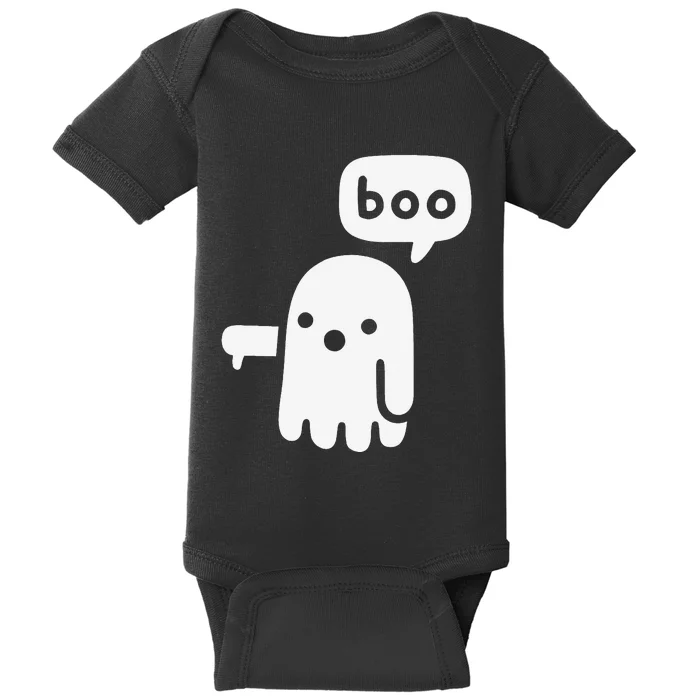 Funny Ghost Of Disapproval Baby Bodysuit