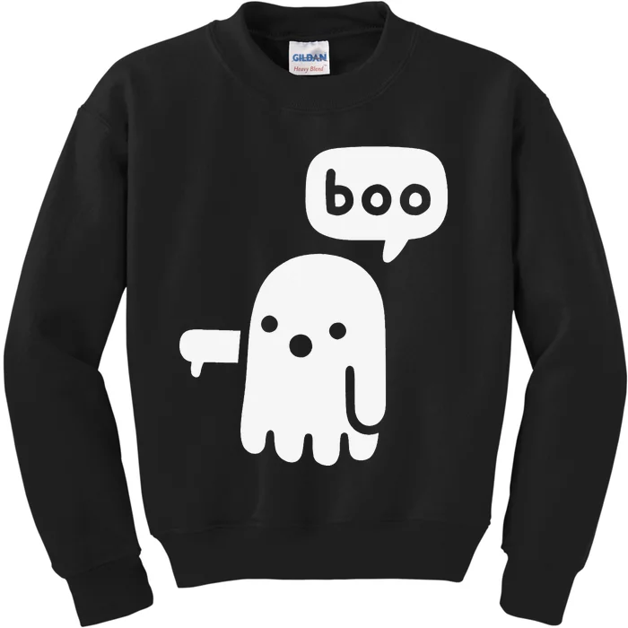 Funny Ghost Of Disapproval Kids Sweatshirt