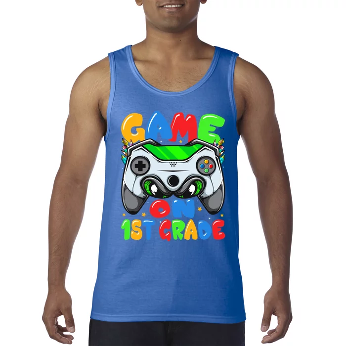 Fun Game On 1St Grade First Day Of School Back To School Gift Tank Top