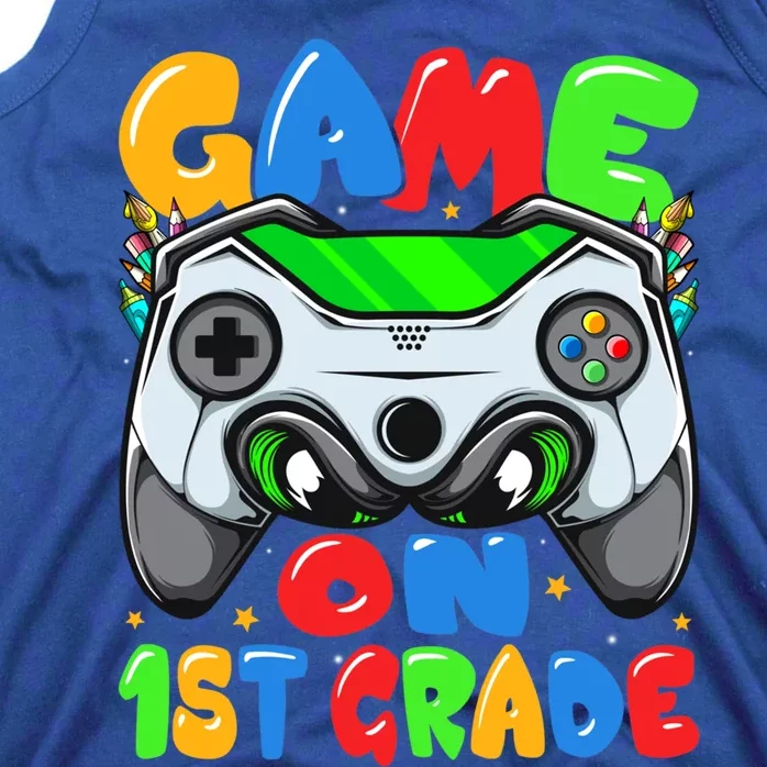 Fun Game On 1St Grade First Day Of School Back To School Gift Tank Top