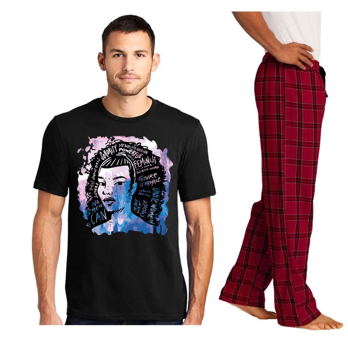 Feminist Girl Power Quote Pajama Set