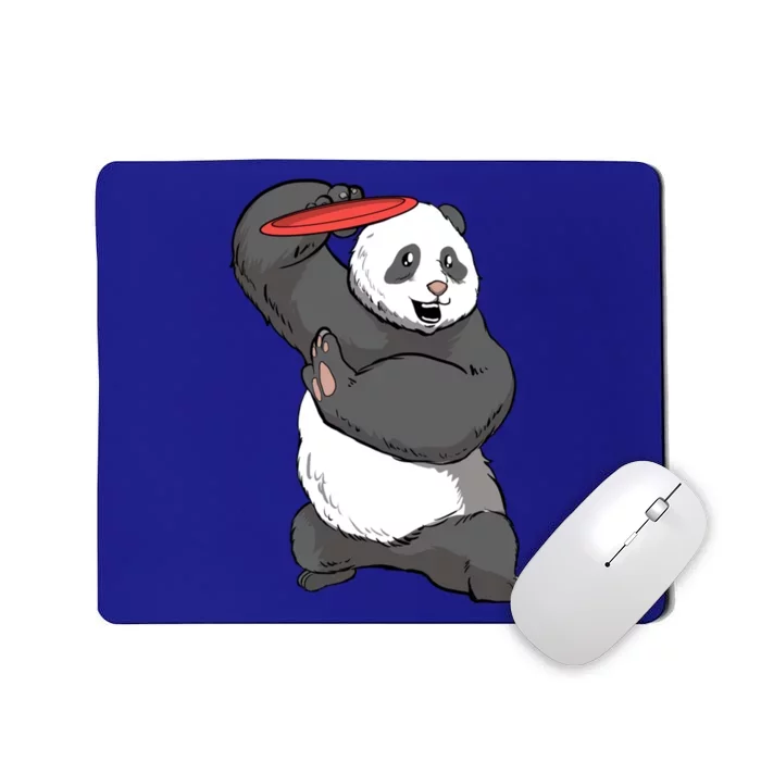 Frisbee Golf Panda Bear Frolf Course Disc Golf Great Gift Mousepad