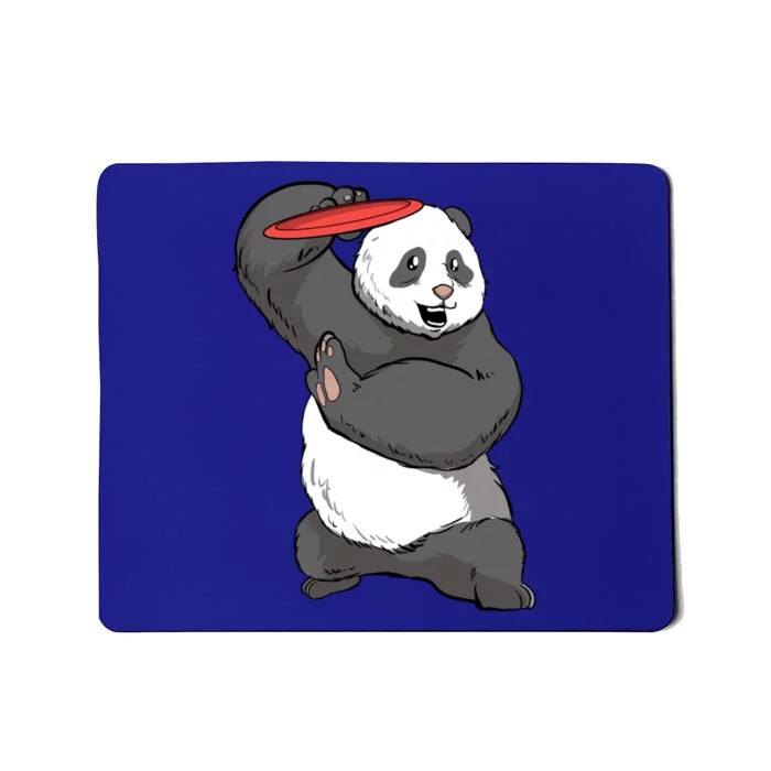 Frisbee Golf Panda Bear Frolf Course Disc Golf Great Gift Mousepad