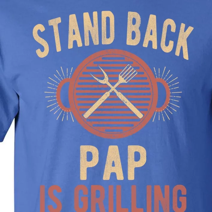 Funny Grilling Pap Bbq Pap Grandpa Cool Gift Tall T-Shirt