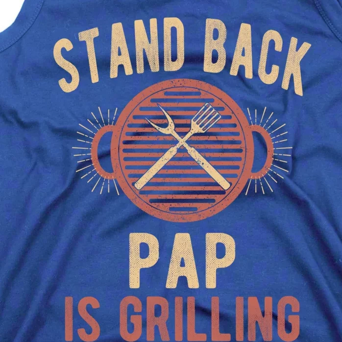 Funny Grilling Pap Bbq Pap Grandpa Cool Gift Tank Top