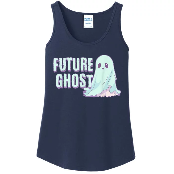 Future Ghost Pastel Goth Kawaii Creepy Cute Weird Aesthetic Ladies Essential Tank