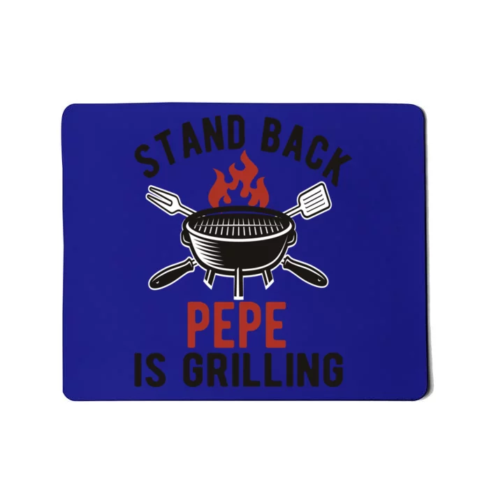 Funny Grilling Pepe Bbq Pepe Grandpa Gift Mousepad