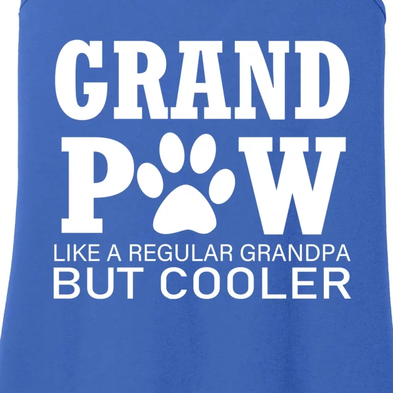 Funny Grand Paw Like A Regular Grandpa But Cooler Lovers Gift Ladies Essential Tank