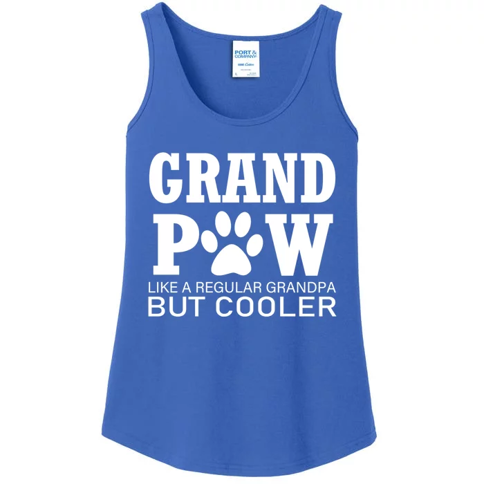 Funny Grand Paw Like A Regular Grandpa But Cooler Lovers Gift Ladies Essential Tank