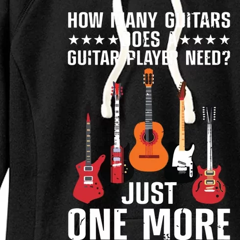 Funny Guitar Player Art For Men Women Guitarist Guitar Lover Women's Fleece Hoodie