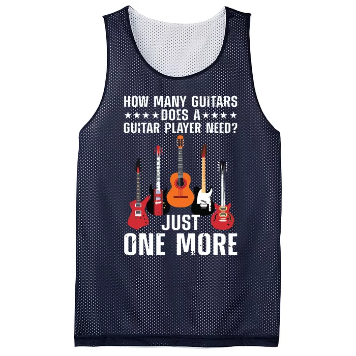 Funny Guitar Player Art For Men Women Guitarist Guitar Lover Mesh Reversible Basketball Jersey Tank