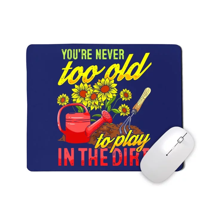 Funny Gardening Plants Gardener Gift Mousepad